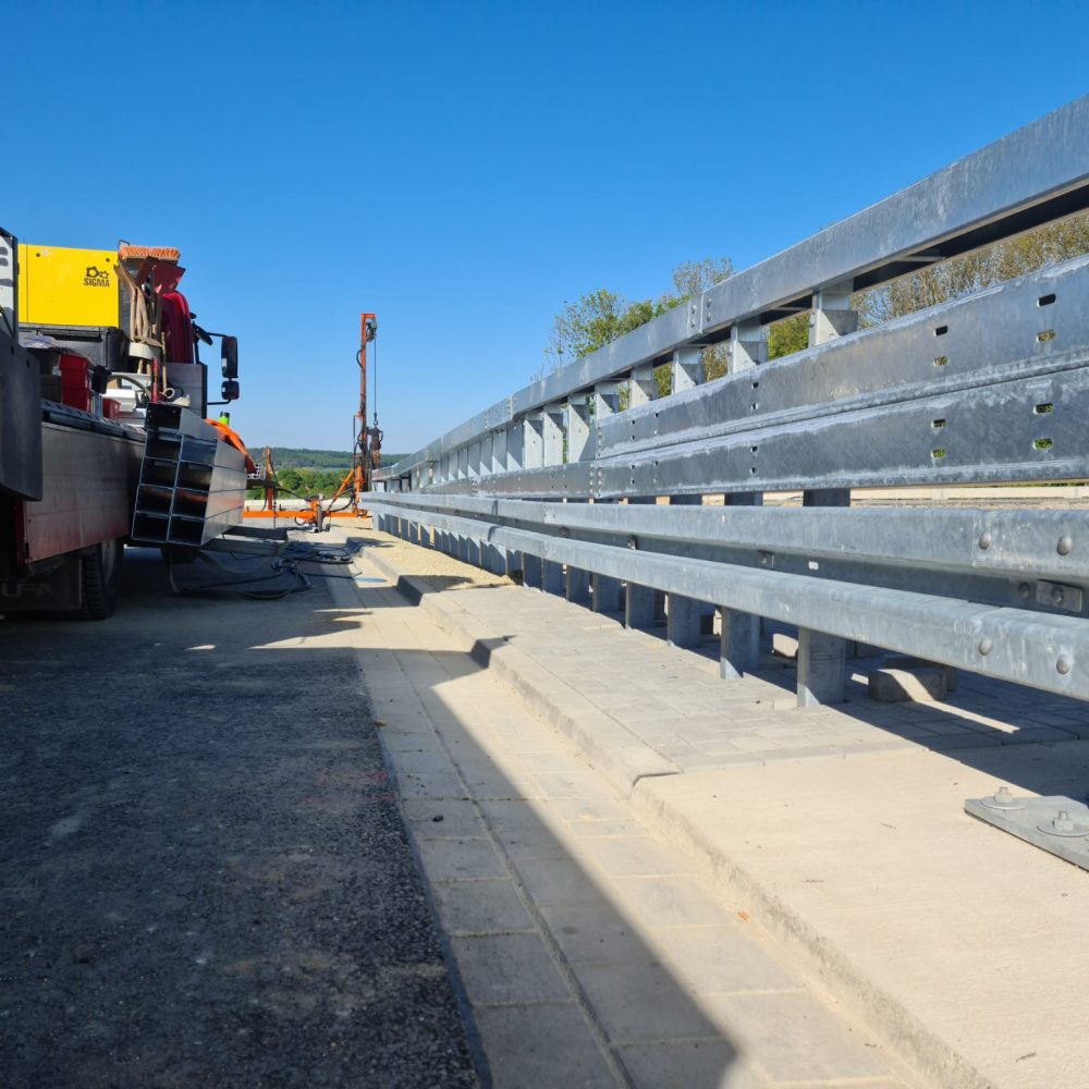 A3,A7 Ausbau Dreieck Salzgitter_Herstellung Schutzplanke_2019